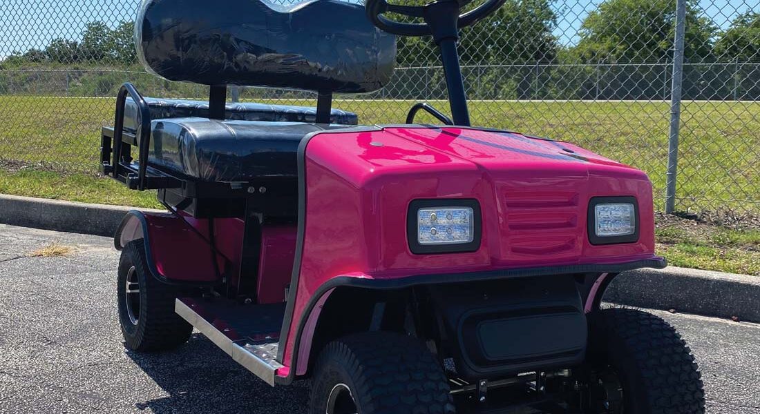SX3-cricket-collapsible-golf-cart-custom-colors-pink