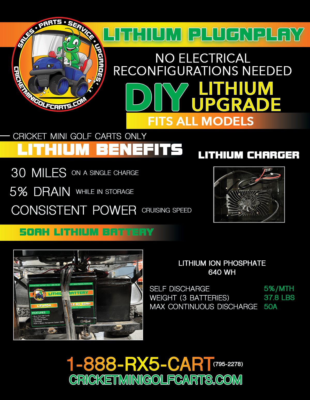 flyer_show_back-lithium | Cricket Mini Golf Carts cricket-cart-plug-n-play-lithium-battery-set